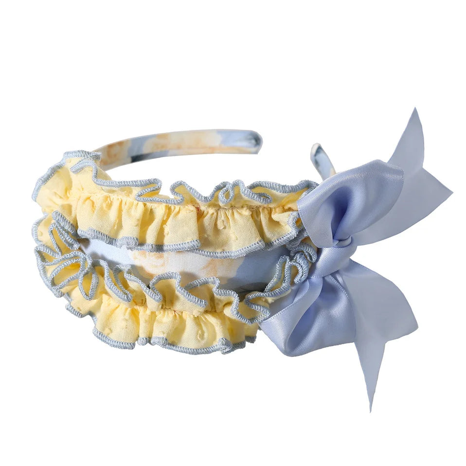 Pettigirl Children Fancy Flower Princess Dresses for Girls Outfits Summer Clothes Size Age 3 4 5 6 8 10 12 Year Old & Hairband