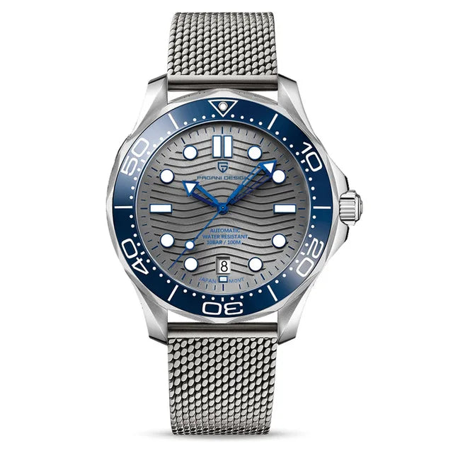 2022 PAGANI DESIGN 007 Men Luxury Mechanical Watches Sapphire Crystal 200M Diver Waterproof Sports NH35A Watch Montre Homme 1685