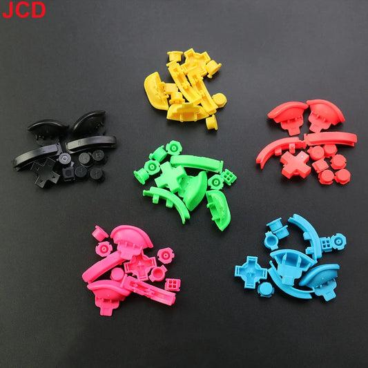 JCD 1set Multi Colors Full Set Key ABXY Button D Pad Buttons For Nintend Switch Lite Controller L R ZL ZR Trigger Button