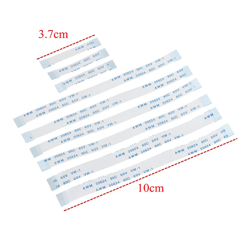 For Sony Dualshock 4 PS4 PRO Slim Controller 12 14 Pin Charging Board Power Switch Cable &10pin Touch Pad Flex Ribbon Cable