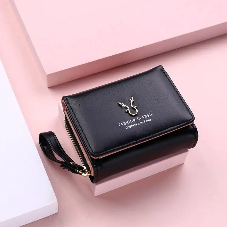 Luxury Brand Women's Small Wallet Female Card Holder