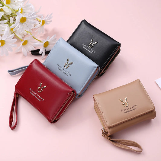 Luxury Brand Women's Small Wallet Female Card Holder