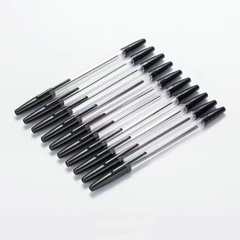 10-Pack Classic Ballpoint Pens, 0.7mm Bullet Tip in 3 Colors