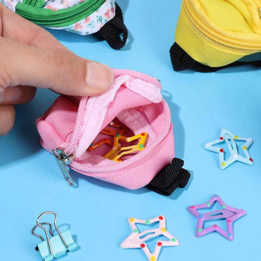 for LABUBU 11.81inch Doll 1/6 BJD Doll Mini Bag Backpack Mini Doll