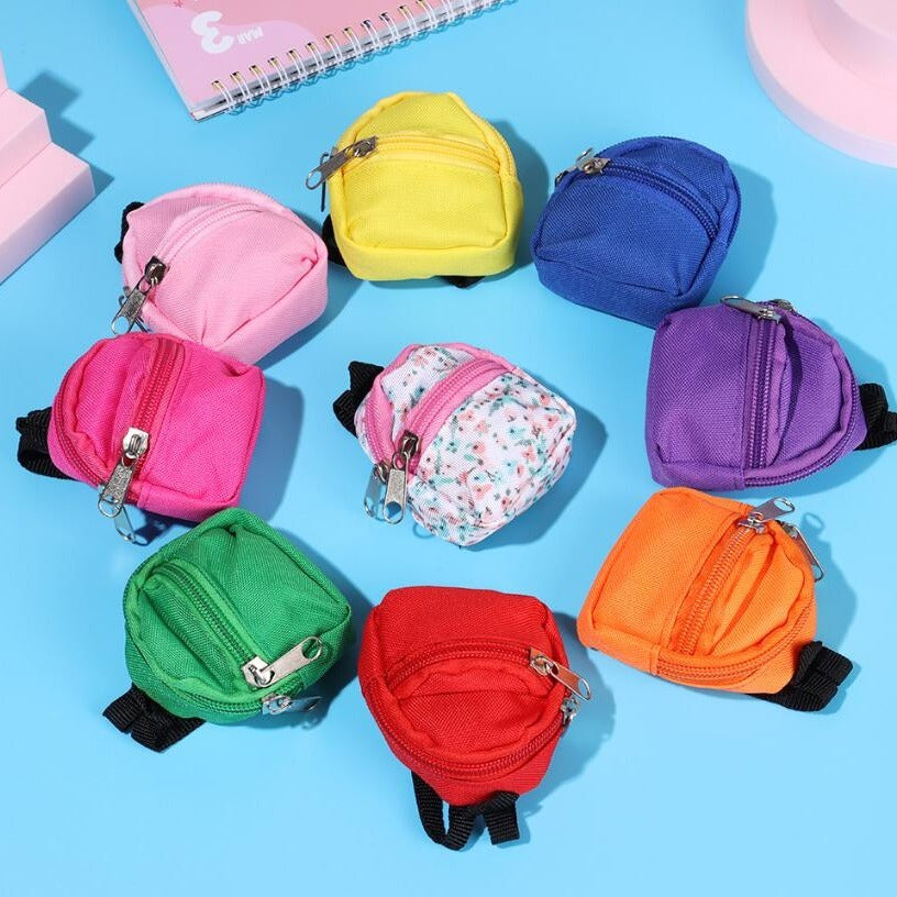 for LABUBU 11.81inch Doll 1/6 BJD Doll Mini Bag Backpack Mini Doll