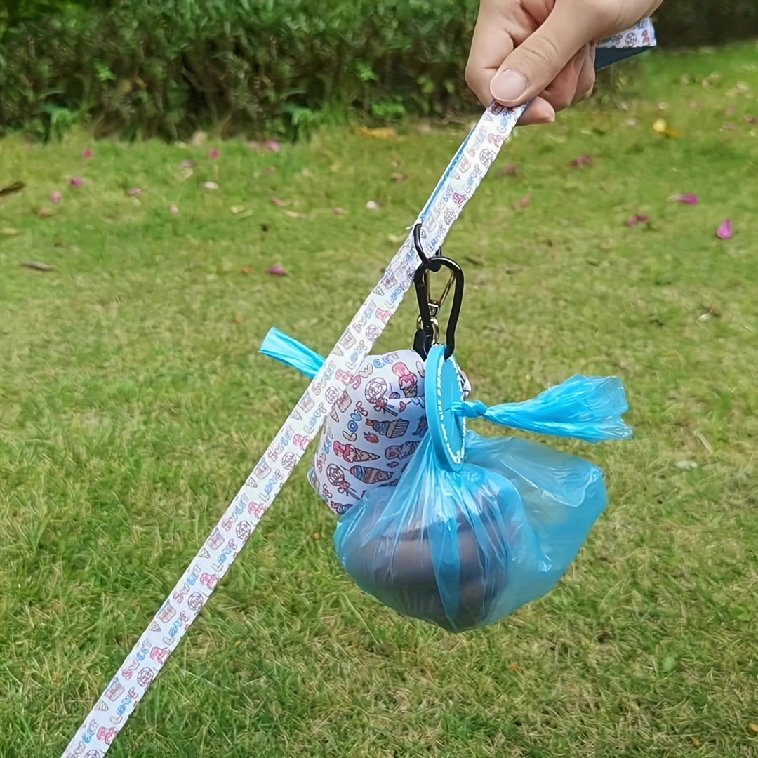 Hands-Free Dog Poop Bag Holder for Leash Dispenser