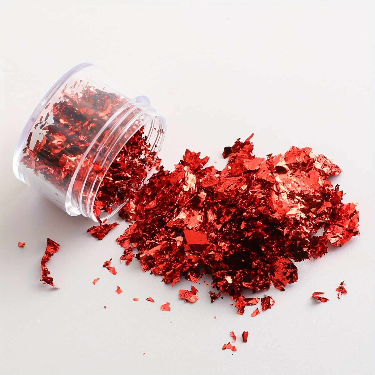 Golden Foil Flakes - Nail Foils Gold Foil For Nail Art, DIY Arts & Crafts, Epoxy, Tumbler, Face And Eye Makeup, Resin Jewelry