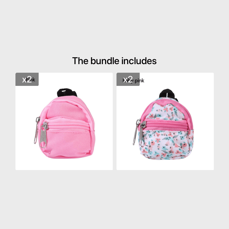 for LABUBU 11.81inch Doll 1/6 BJD Doll Mini Bag Backpack Mini Doll