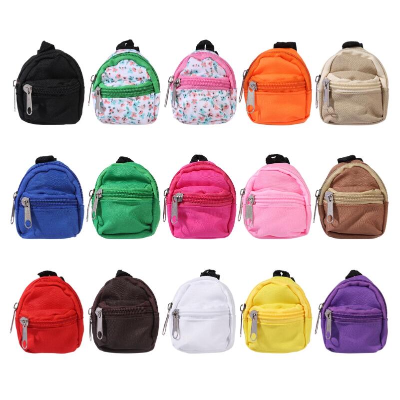 for LABUBU 11.81inch Doll 1/6 BJD Doll Mini Bag Backpack Mini Doll