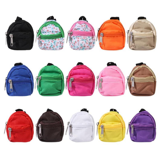 for LABUBU 11.81inch Doll 1/6 BJD Doll Mini Bag Backpack Mini Doll