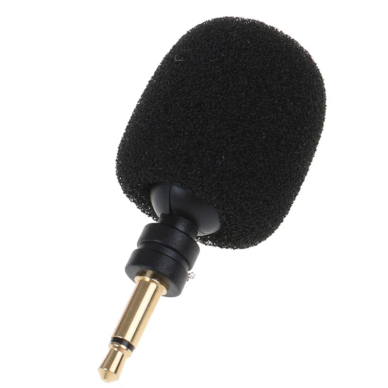 Portable 3.5mm Aux Mono/ Stereo/ 4 Pole Flexural Bendable Mini Microphone for Mobile Phone Computer Laptop PC Recording