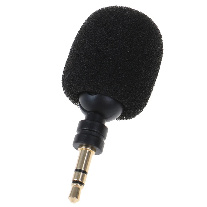 Portable 3.5mm Aux Mono/ Stereo/ 4 Pole Flexural Bendable Mini Microphone for Mobile Phone Computer Laptop PC Recording