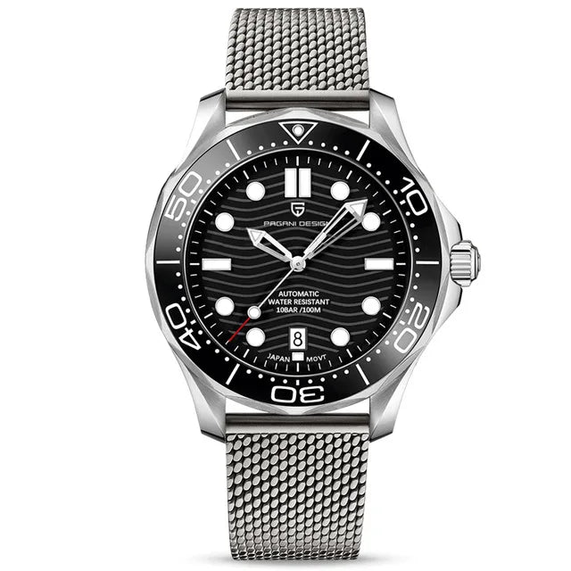 2022 PAGANI DESIGN 007 Men Luxury Mechanical Watches Sapphire Crystal 200M Diver Waterproof Sports NH35A Watch Montre Homme 1685