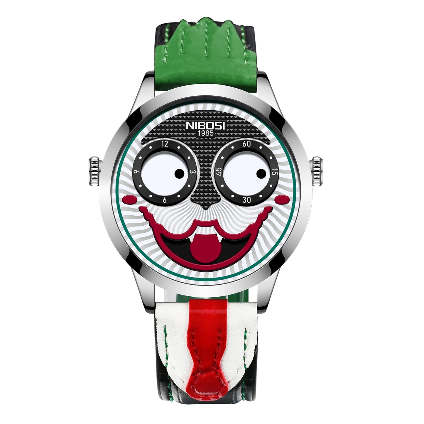 China Manufacturer Custom Made Wristwatches NIBOSI 2506 Sports Chronograph Joker Unisex Quartz Watch