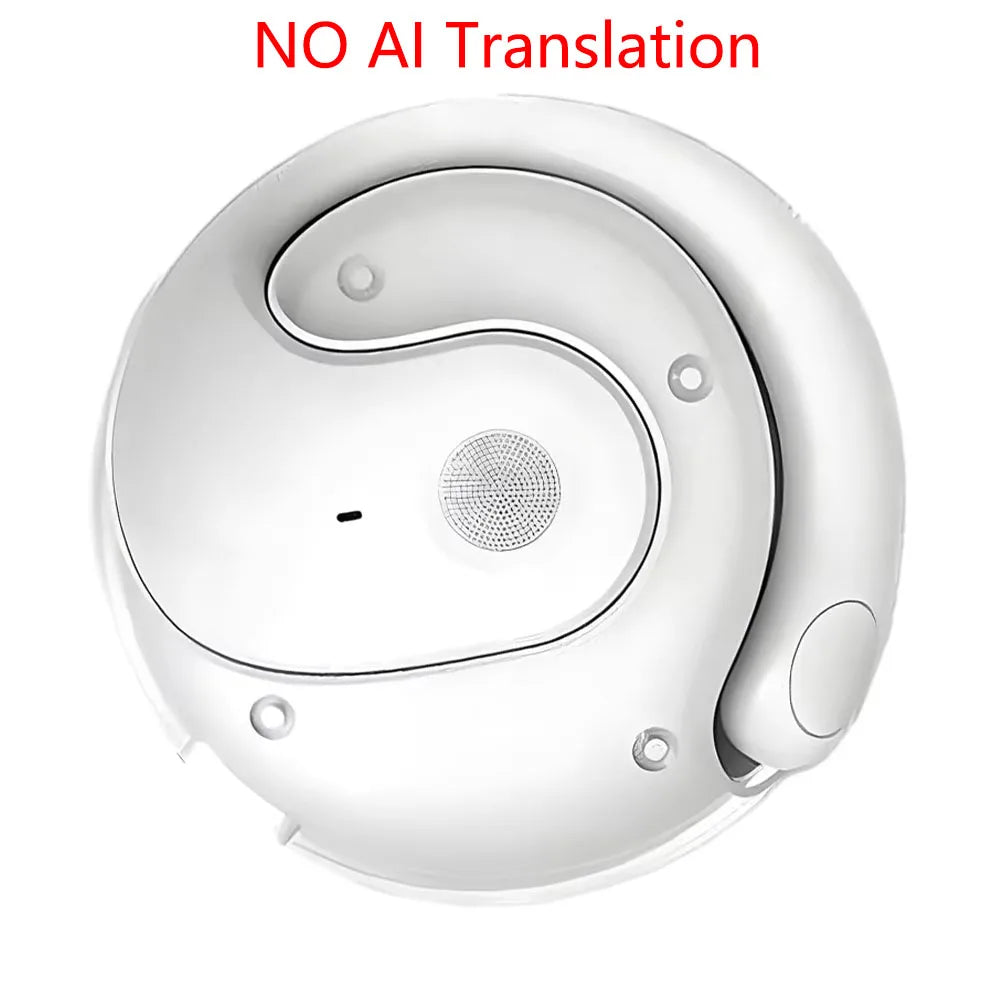 144-Language AI Translation Headphones: Wireless Ear-Hook Style for Real-Time Communication During Travel