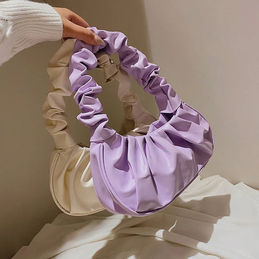 Fashion Pleated Handlebags for Women