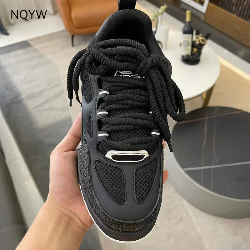 Brand Men's And Women's Sneakers Walking High Quality Men's Casual Shoes Sneaker2025 Four Seasons New Net Men's Non-Slip Buffer