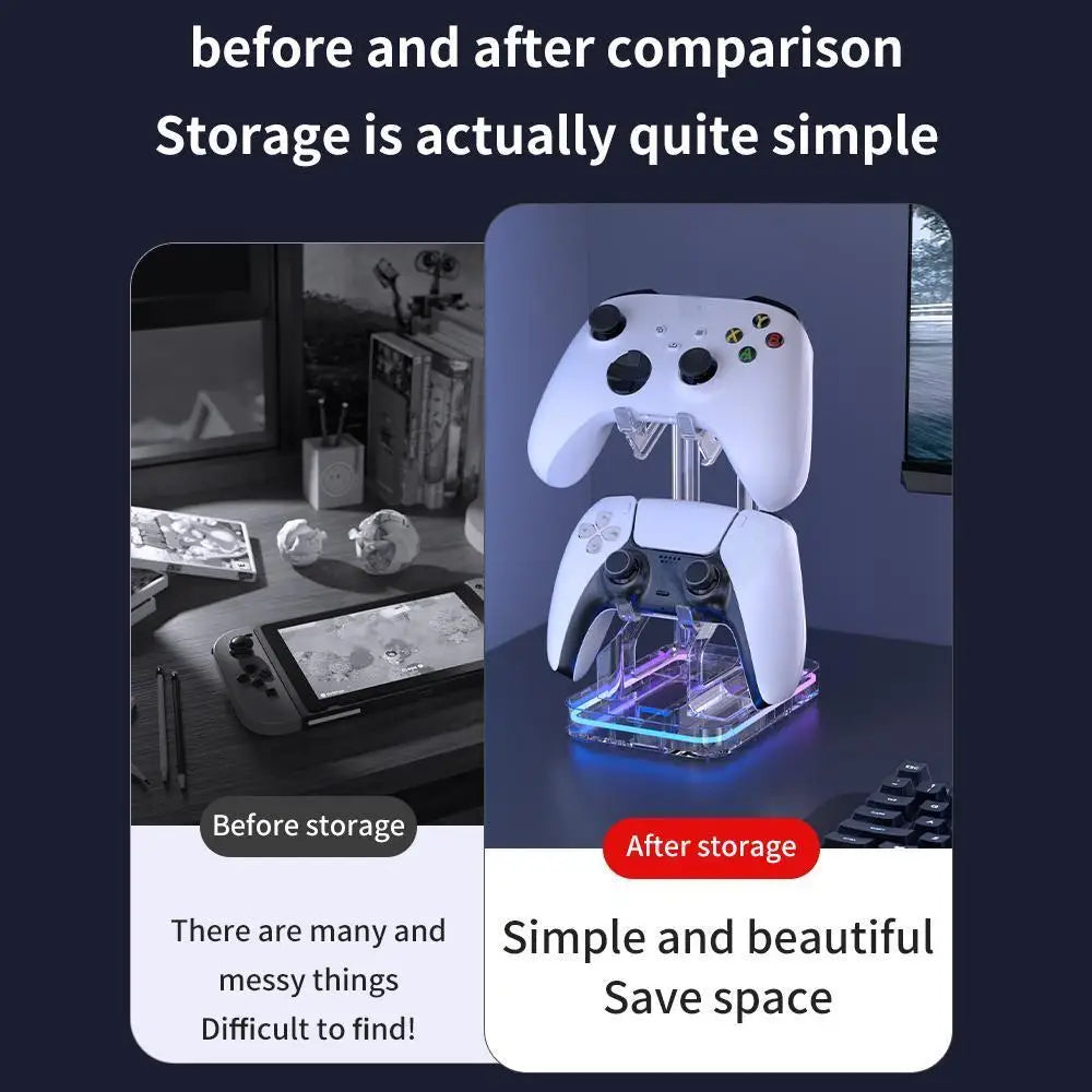 AOLION Game Controller Stand Compatible with for XBOX/PS5/Switch Pro