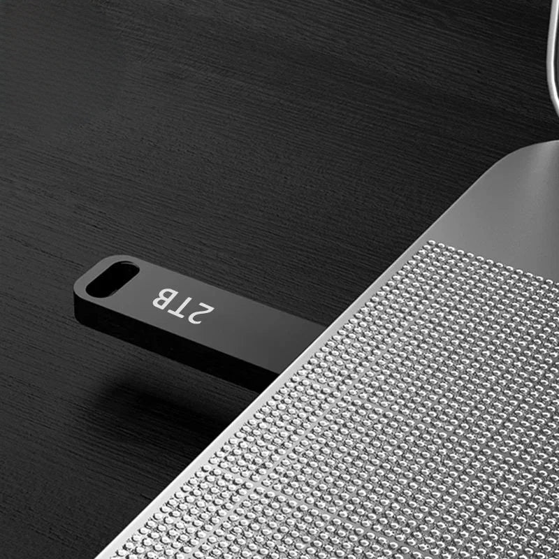 New 2TB Flash Drive USB 3.2 Super High Speed Transfer Metal Mini U Disk Pen Drive Type C Memory Waterproof Disk SSD U Drive