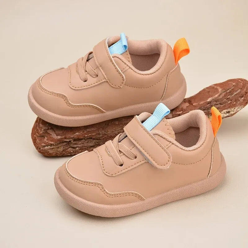 Good Quality Toddlers First Walking Soft Flat Outdoor Indoor Sneakers Little Kids