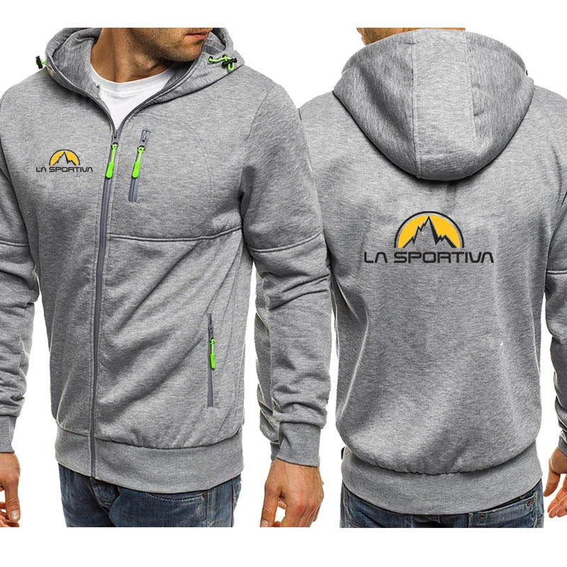 La Sportiva Men's Hooded Sweatshirt, Casual Sweatshirts, Pullovers, Men's Top, Fashion, 2024