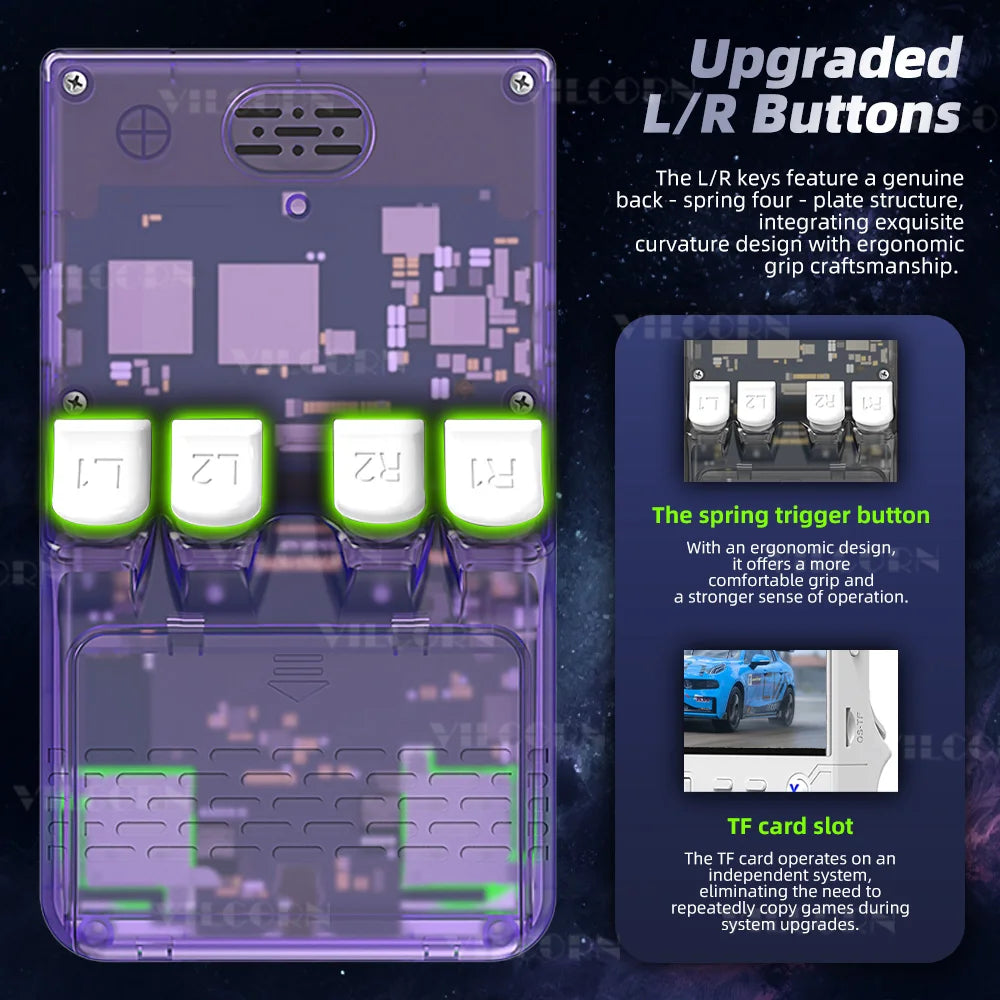 2025 R36Ultra Handheld Game Player Linux System 4inch IPS Portable Video Game Console For PSP/GBA/DC Wi-Fi Enabled RGB Joystick