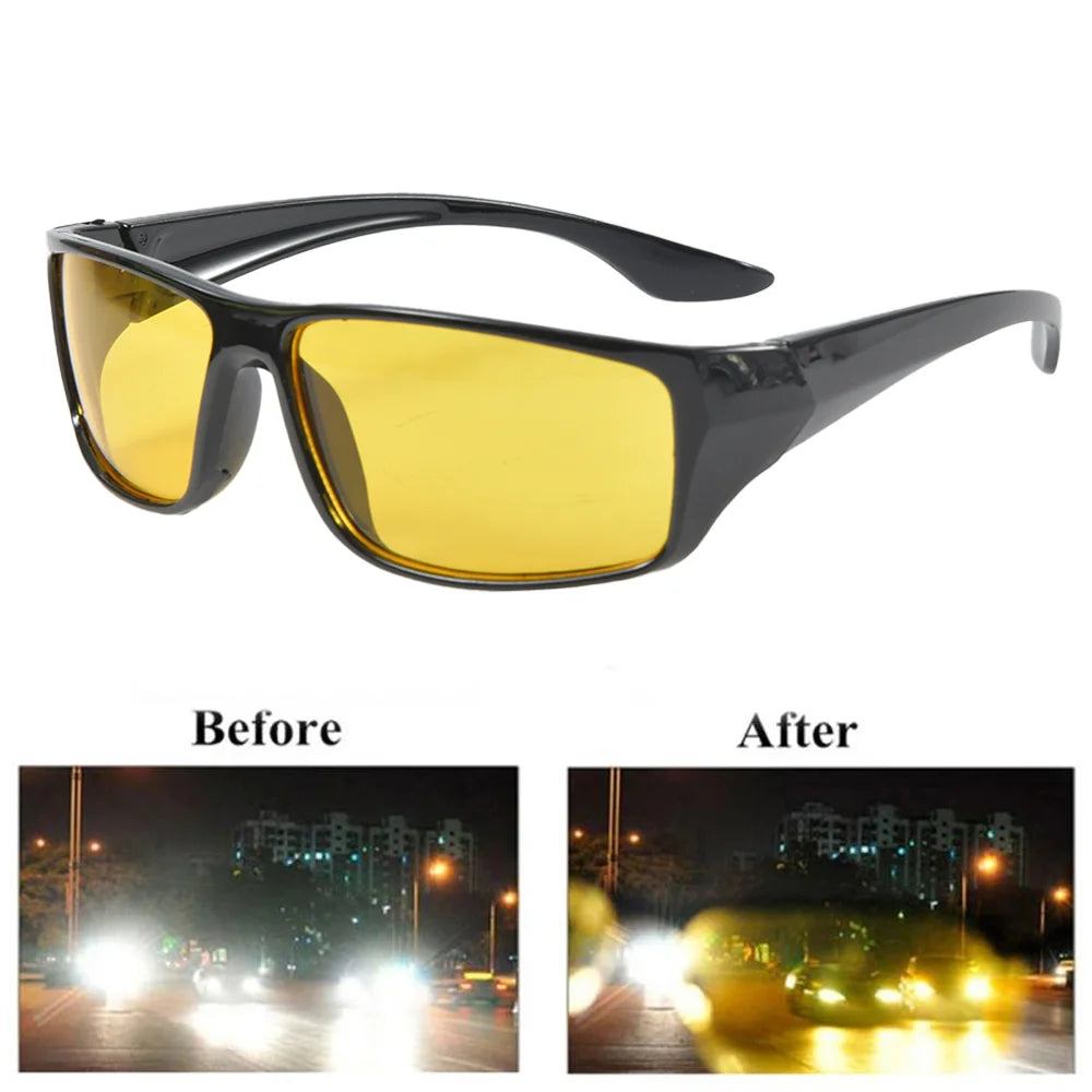 Car Night Vision Driver Goggles Sunglasses UV Protection Anti-Glare Motorcycle Driving G