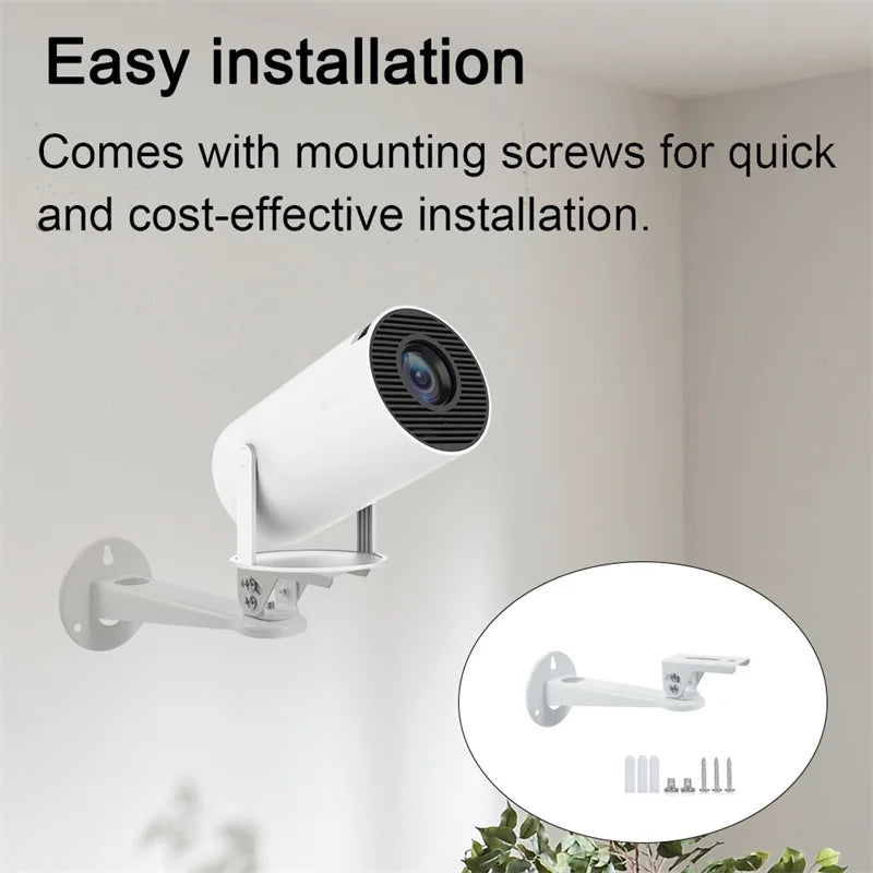 DITONG Adjustable Projector Ceiling Wall Mount Bracket 1/4 Screw DV Camera Holder Stand for HY300 PRO Projectors Accessories