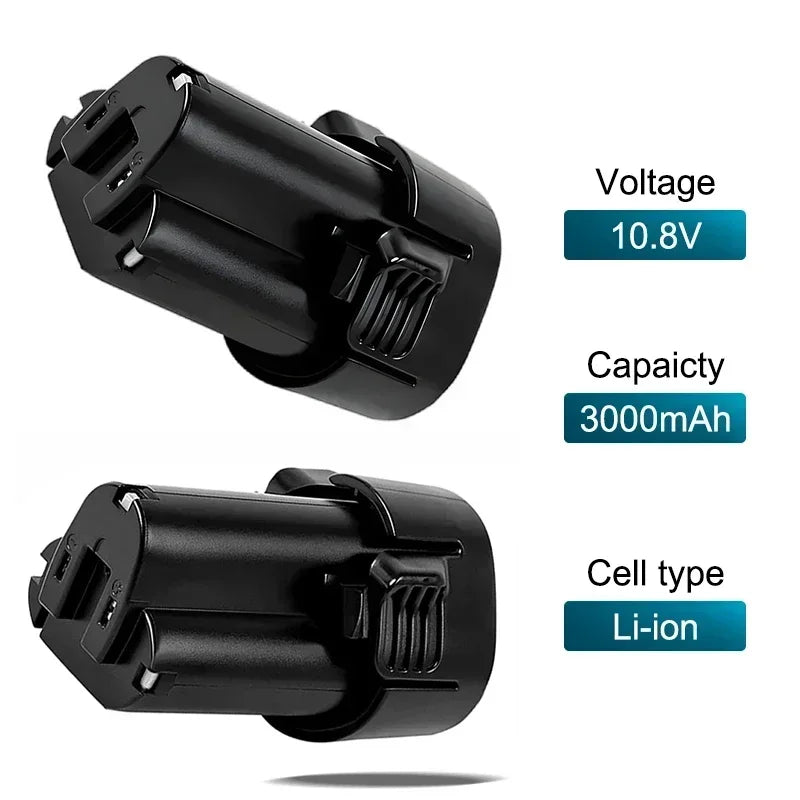 Makita 10.8v Original Battery BL1013 BL1020 BL1030, DF030D Makita 10.8v/12V Charger, Replacement Tool 🏆10.8v Makitabattery
