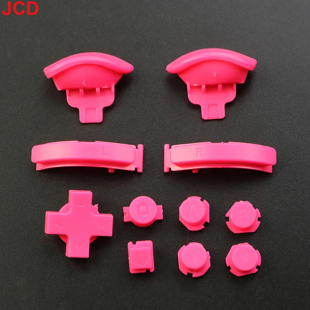 JCD 1set Multi Colors Full Set Key ABXY Button D Pad Buttons For Nintend Switch Lite Controller L R ZL ZR Trigger Button