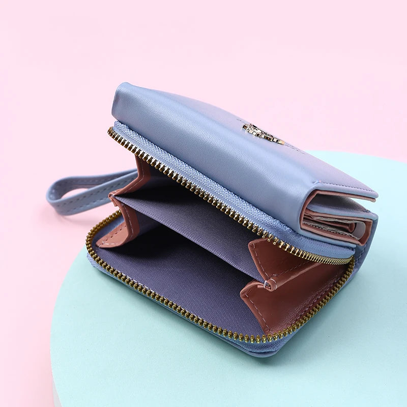 Luxury Brand Women's Small Wallet Female Card Holder