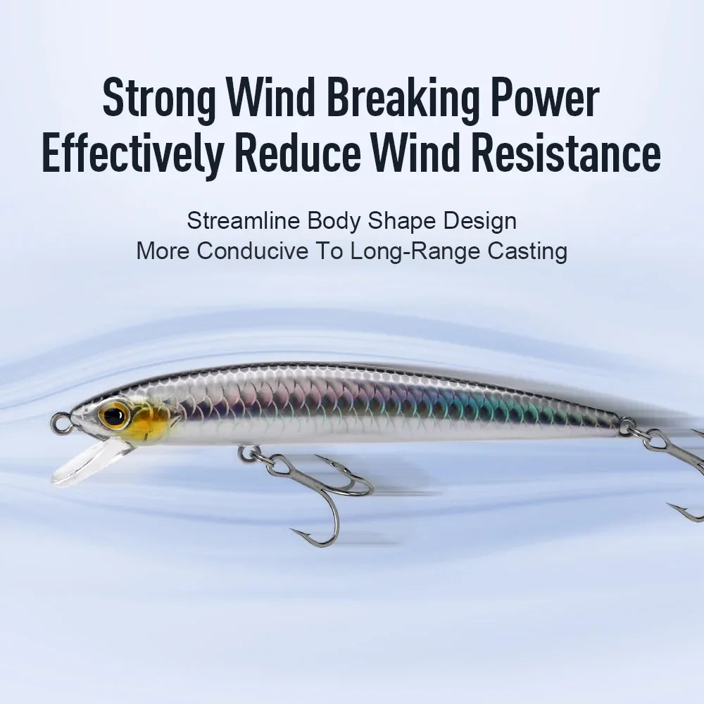 KINGDOM SP Shadow Suspending Minnow 6.5g 9g 14g 14.2g Artificial Fishing Lure Jerkbait Wobblers Bass Pike Swimbait Fishing Lures