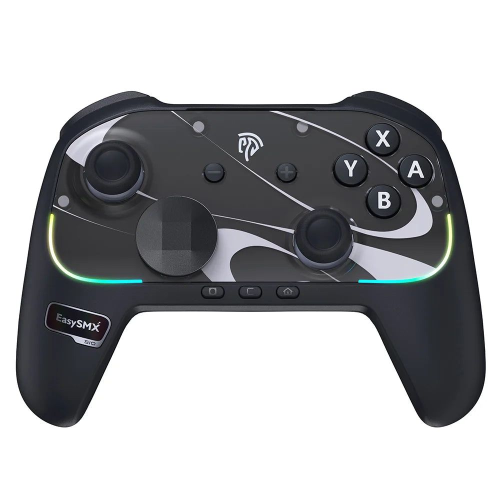 EasySMX S10 Wireless Gamepad RGB Controller Compatible with Switch 2/PC/Phone/Steam/TV, TMR Stick, HD Vibration, For Pokemon