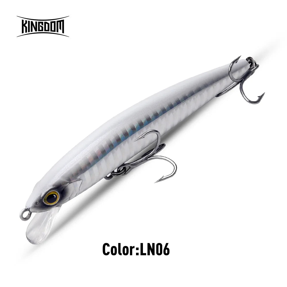 KINGDOM SP Shadow Suspending Minnow 6.5g 9g 14g 14.2g Artificial Fishing Lure Jerkbait Wobblers Bass Pike Swimbait Fishing Lures