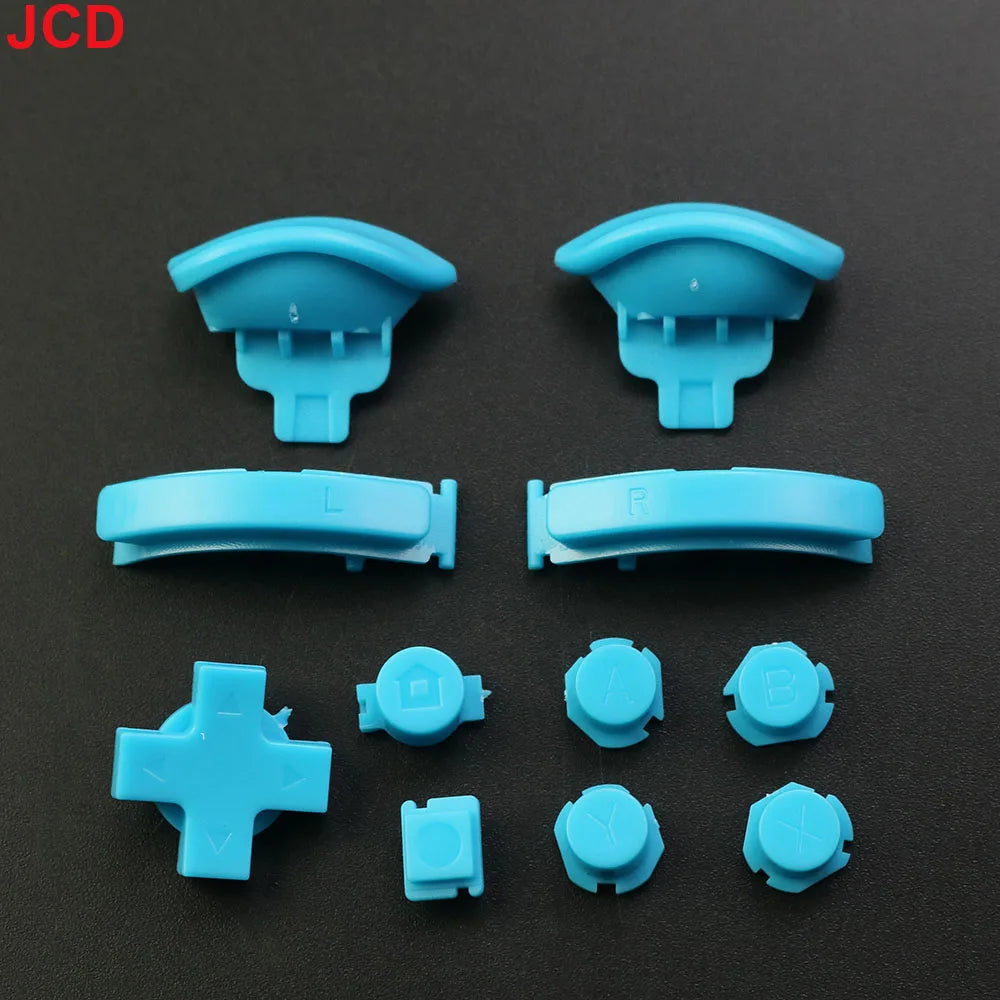 JCD 1set Multi Colors Full Set Key ABXY Button D Pad Buttons For Nintend Switch Lite Controller L R ZL ZR Trigger Button