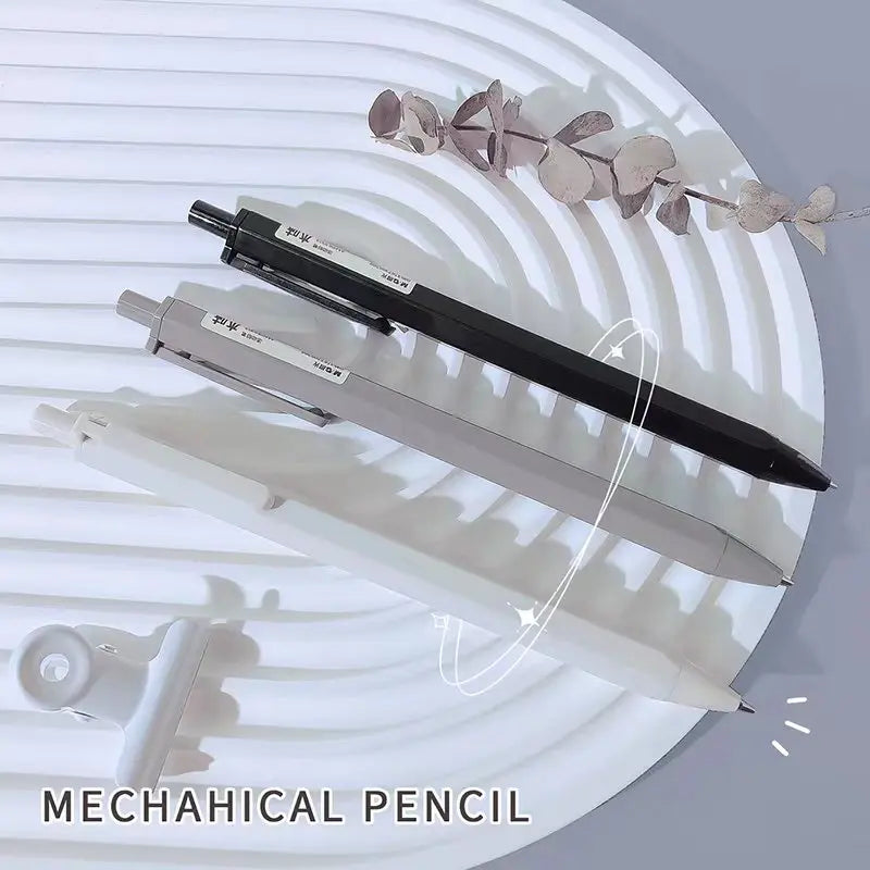 Aesthetic stationery back to school supplies 0.5mm mechanical pencil for school useful drawing nib pen pencils set school goods