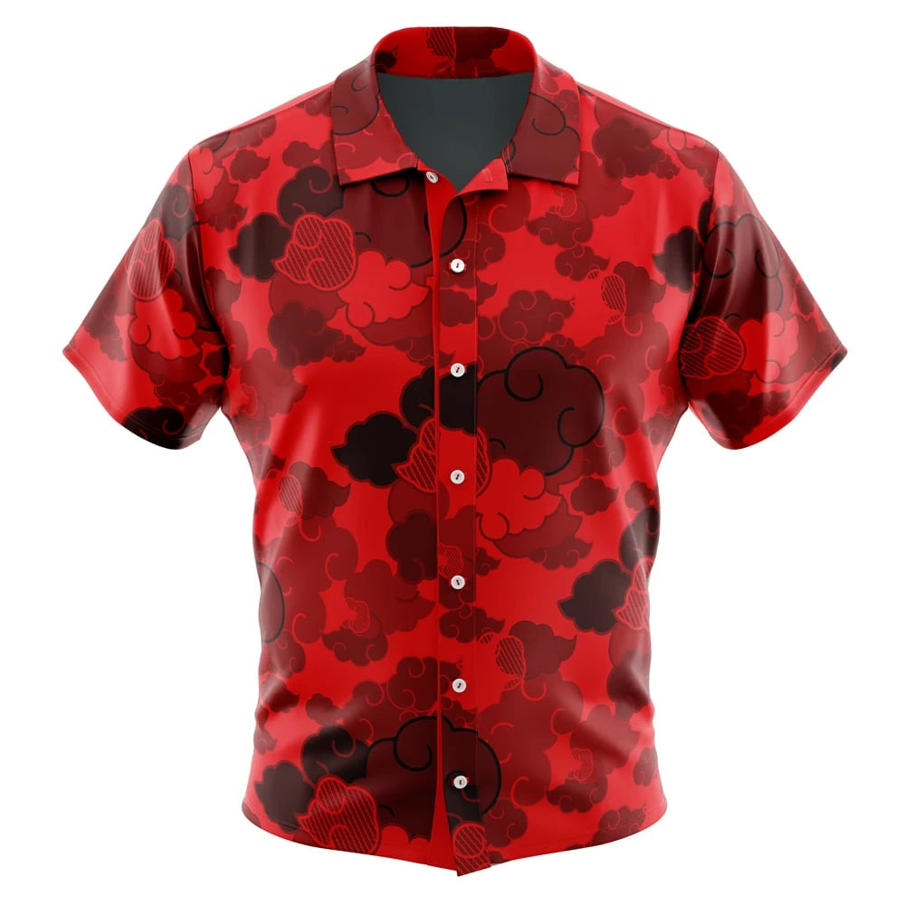 Edward Elric V2 Fullmetal AlchemistButton Up Hawaiian ShirtFashion Trend Breathable Loose Versatile Casual Sports Summer Men