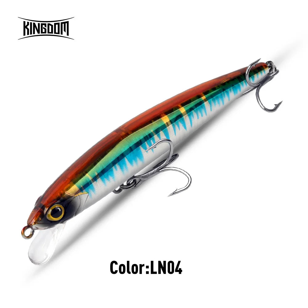 KINGDOM SP Shadow Suspending Minnow 6.5g 9g 14g 14.2g Artificial Fishing Lure Jerkbait Wobblers Bass Pike Swimbait Fishing Lures