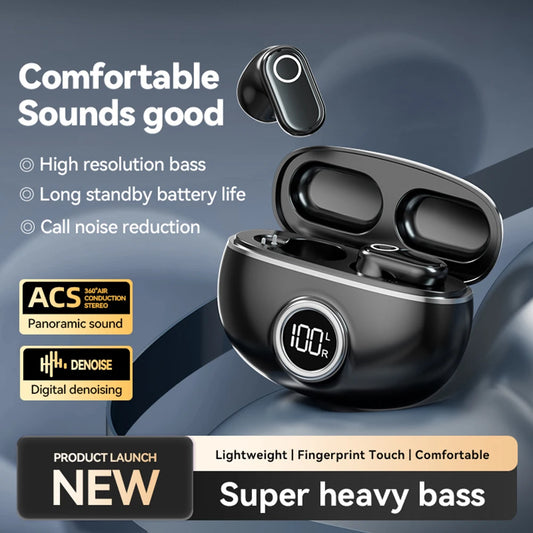 144 Languages Real Time Translation Earbuds Bluetooth-Compatible 5.4 AI Translation Earphone 99% Accuracy Smart Voice Translator