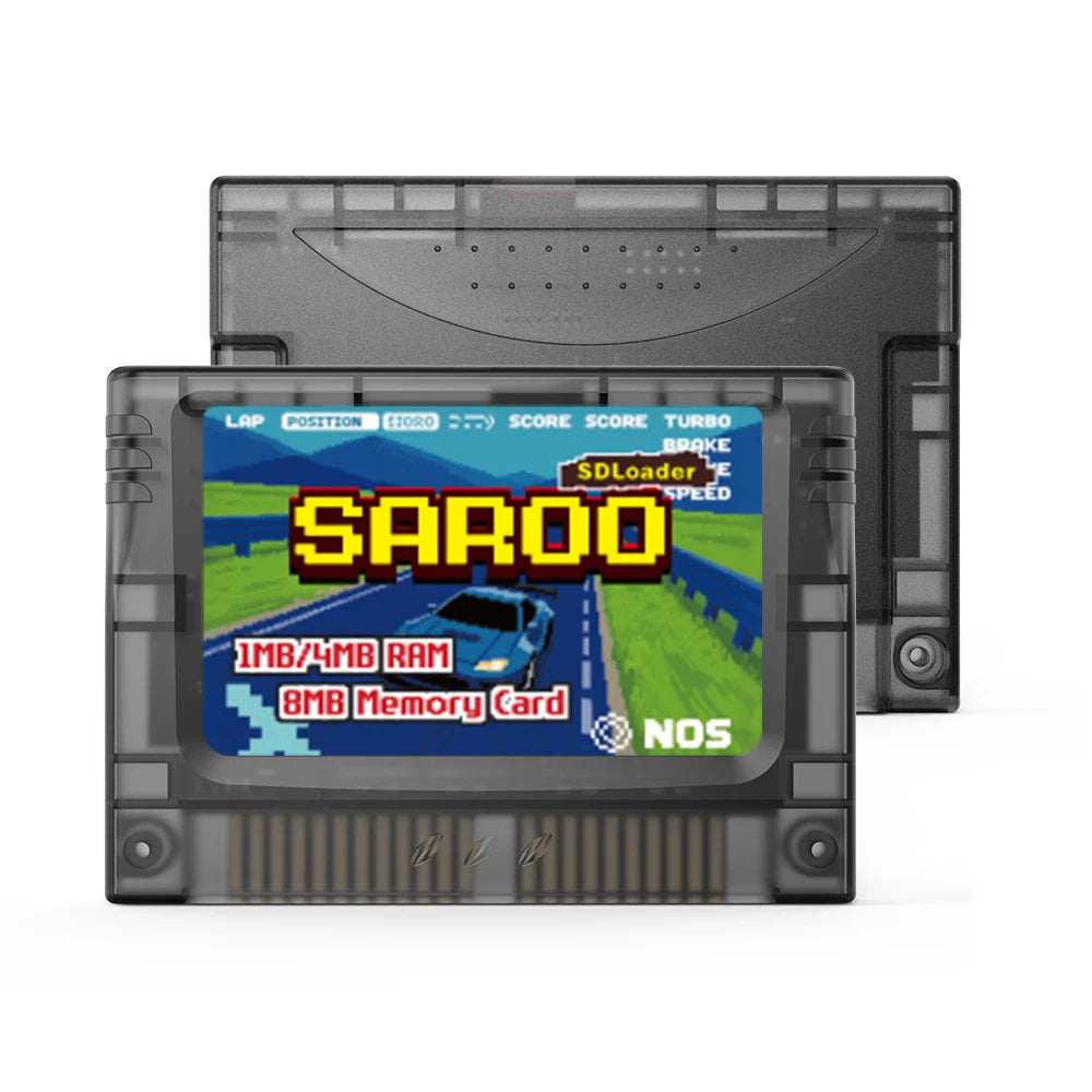 SEGA SATURN SAROO All-in-One ODE SD Card Loader 1MB/4MB RAM Expansion 8MB Memory Card Flash Cartridge Cart for SS Console