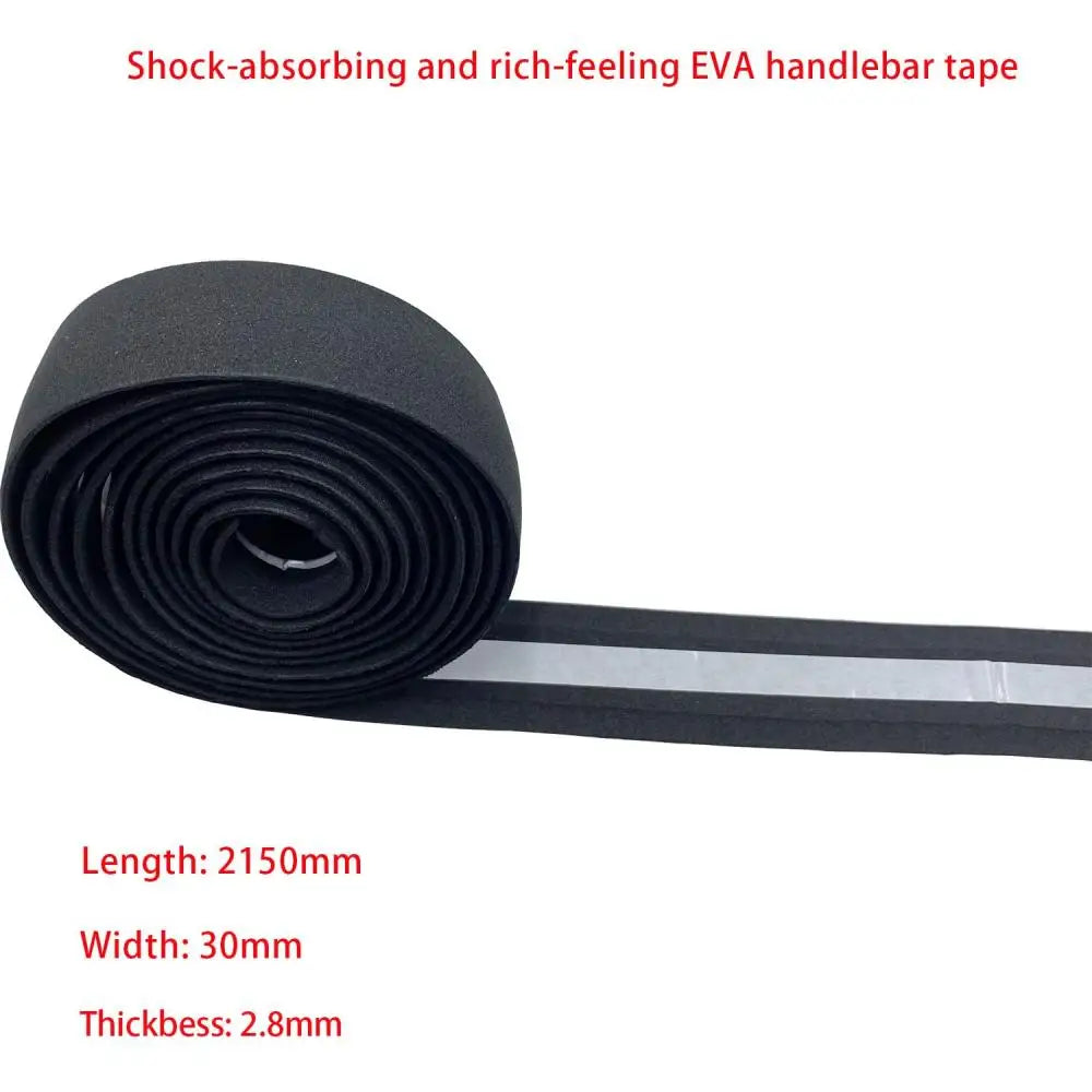 DOMEN Bicycle Handlebar Tape EVA Soft Comfortable Road Bike Bar Tape Anti-Slip Shock Absorption High Tenacity Bicycle Accessorie