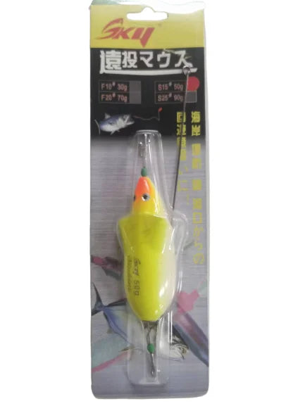 SKY Trolling Bait Sinking and Floating Water Fishing Lure Artificial Rat Bait Self-balancing Sea Boat Fishing Topwater Swimbait