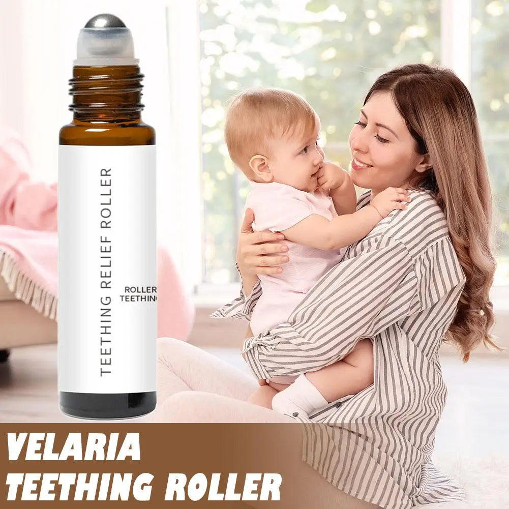 Teething Relief Roller Liquid Soothing Mouth Gum Pain Discomfort Toothache Cure Refreshing Nursing Repairing Cleaner Dental Care