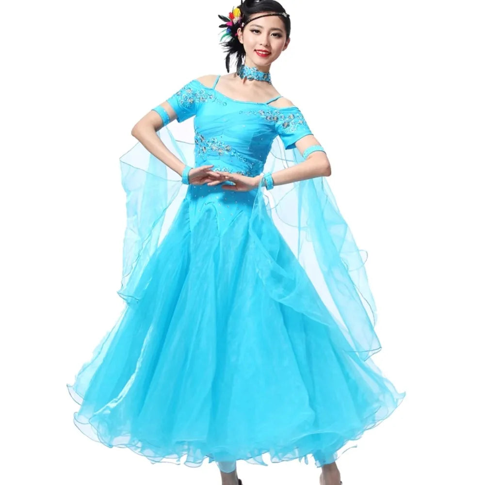 Modern Dance Dress Modern Dance Performance Dress Competition Dress National Standard Dance Dress Social Dance Dress