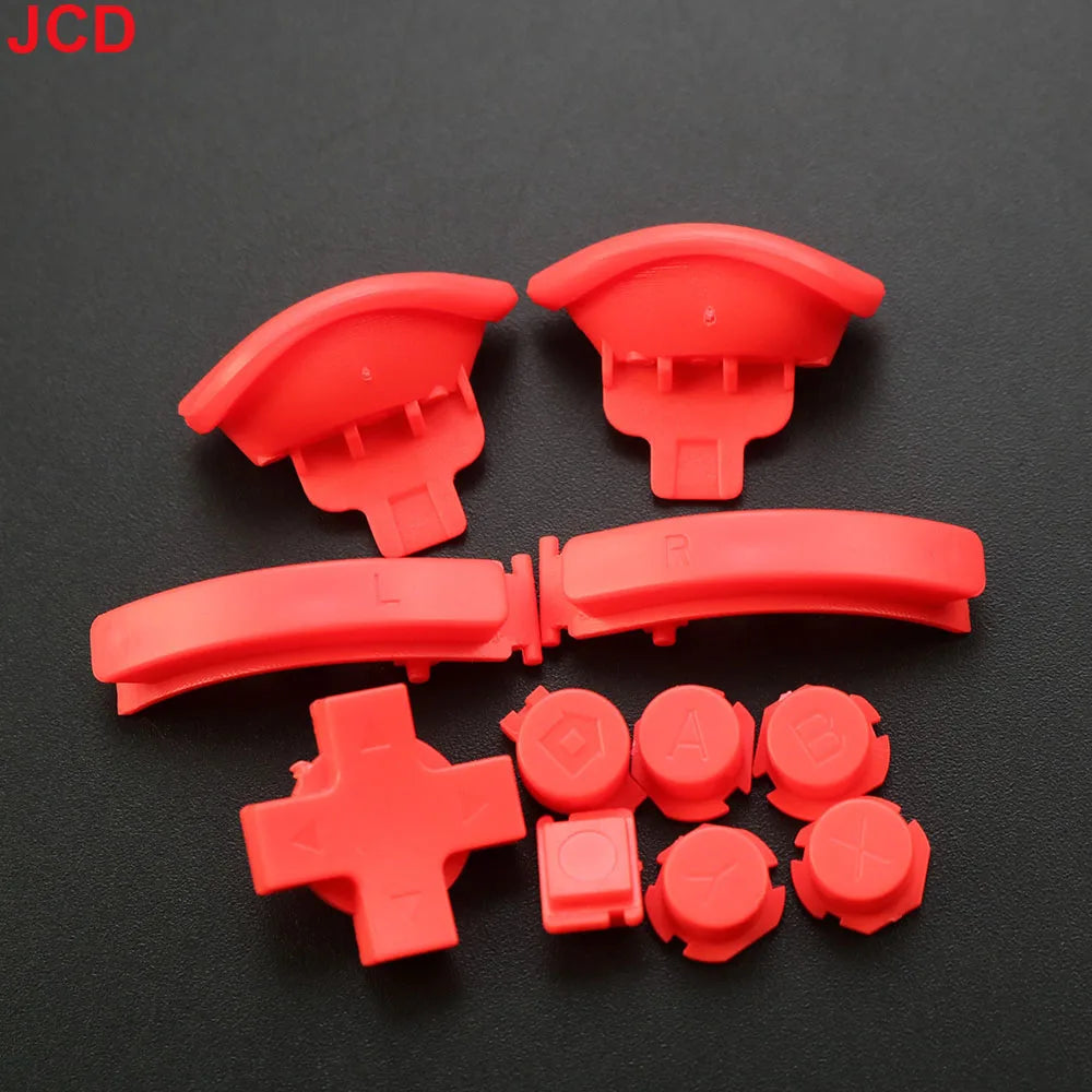 JCD 1set Multi Colors Full Set Key ABXY Button D Pad Buttons For Nintend Switch Lite Controller L R ZL ZR Trigger Button