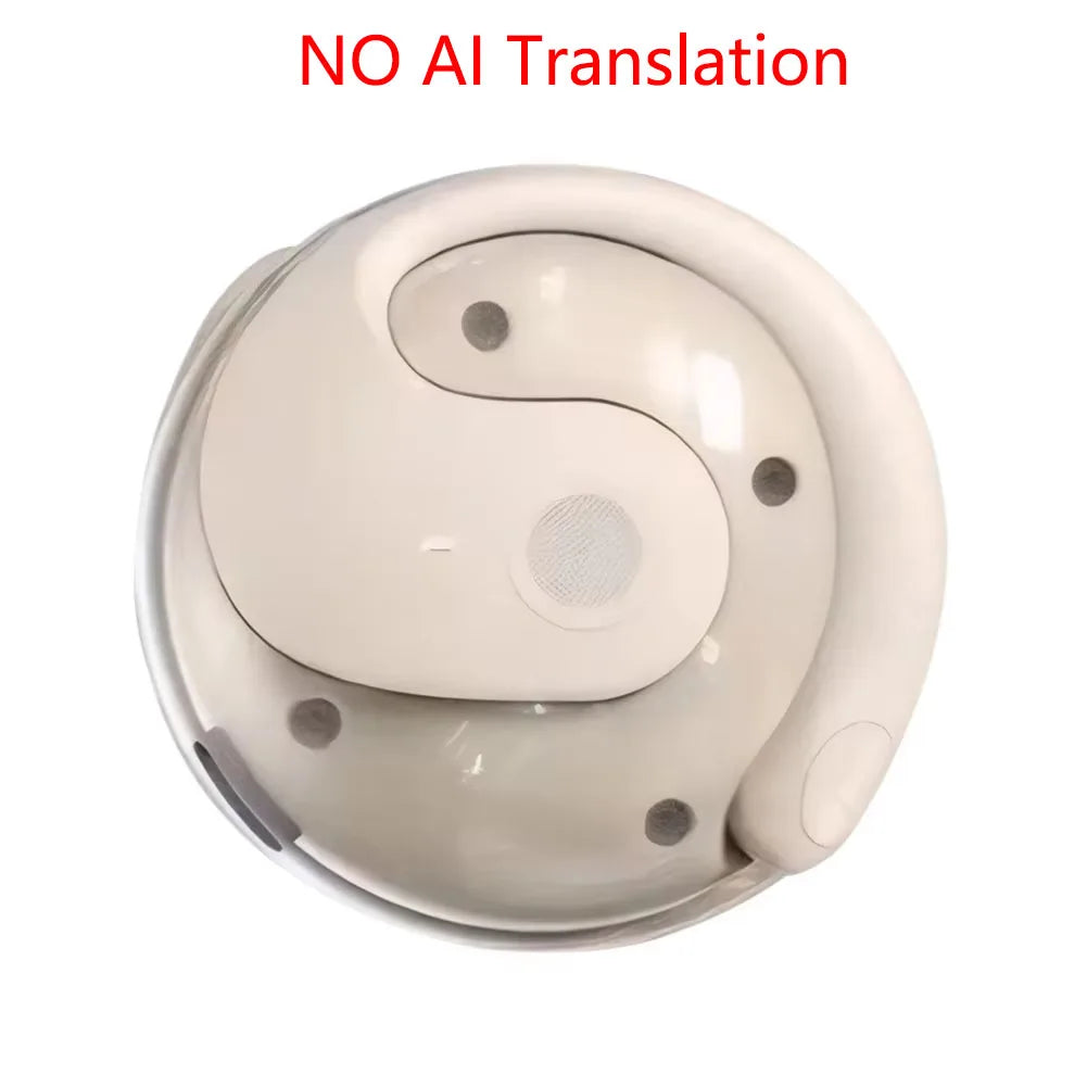 144-Language AI Translation Headphones: Wireless Ear-Hook Style for Real-Time Communication During Travel