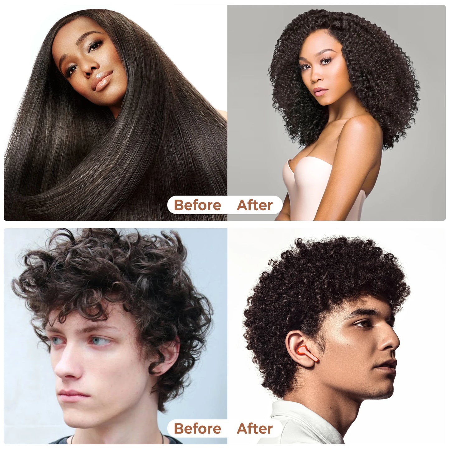 Hair Curling Iron 9mm Curler Wand Professional Curly Tongs Ceramic Electric Hair Curler Salon Styling Tools Small Crimping Iron