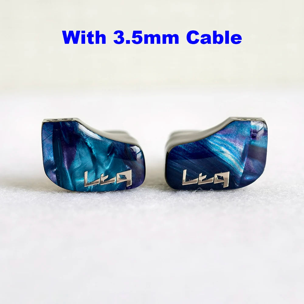 IEM Earphones in Ear Monitor Earbuds DD+BA+ PMD HiFi Headphones Planar Magnetic Driver Wired Headphone for Musician LTQ ER6 IEMs