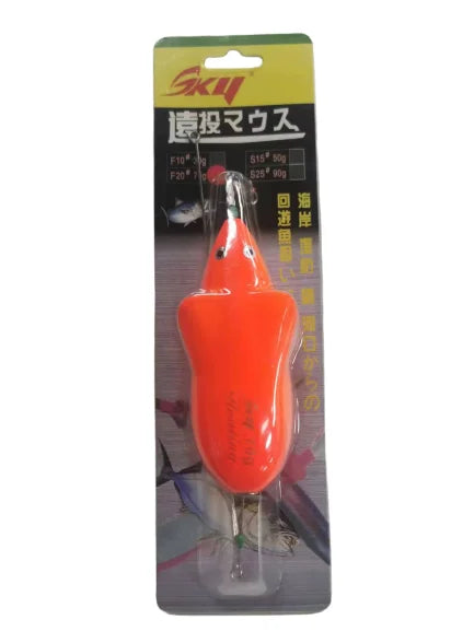 SKY Trolling Bait Sinking and Floating Water Fishing Lure Artificial Rat Bait Self-balancing Sea Boat Fishing Topwater Swimbait