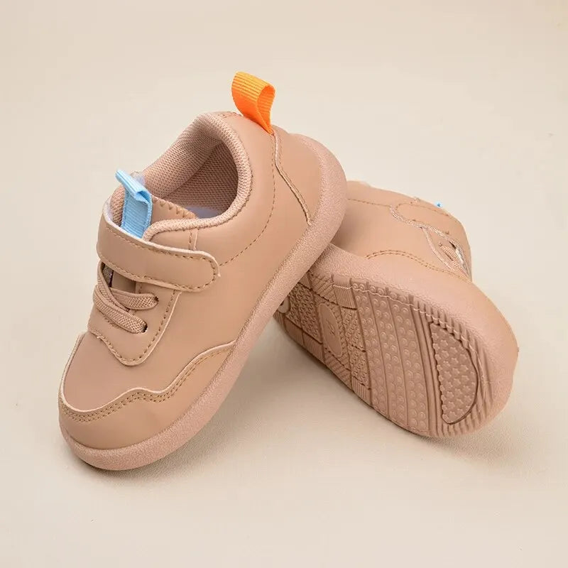 Good Quality Toddlers First Walking Soft Flat Outdoor Indoor Sneakers Little Kids
